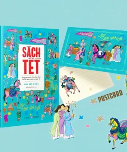 Sách Tết Bính Ngọ 2026 - Hợp Tuyển Văn Thơ Nhạc Hoạ Chủ Đề Mùa Xuân Và Ngày Tết - Tặng Kèm Postcard