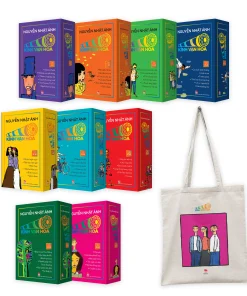 Combo Boxset Kính Vạn Hoa - Bộ Kỉ Niệm 30 Năm: Box 1 - 9 (Bộ 9 Hộp) - Tặng Kèm 9 Sổ Tay Kính Vạn Hoa + 1 Túi Vải Canvas Kính Vạn Hoa