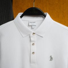 Áo Polo Trắng Biluxury Thiết Kế Basic 9APCB595TRK