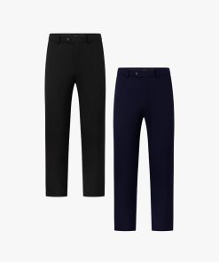 Quần Vest Đen/Tím Than Cao Cấp, Sang Trọng 9QAVB005DEN/TTT